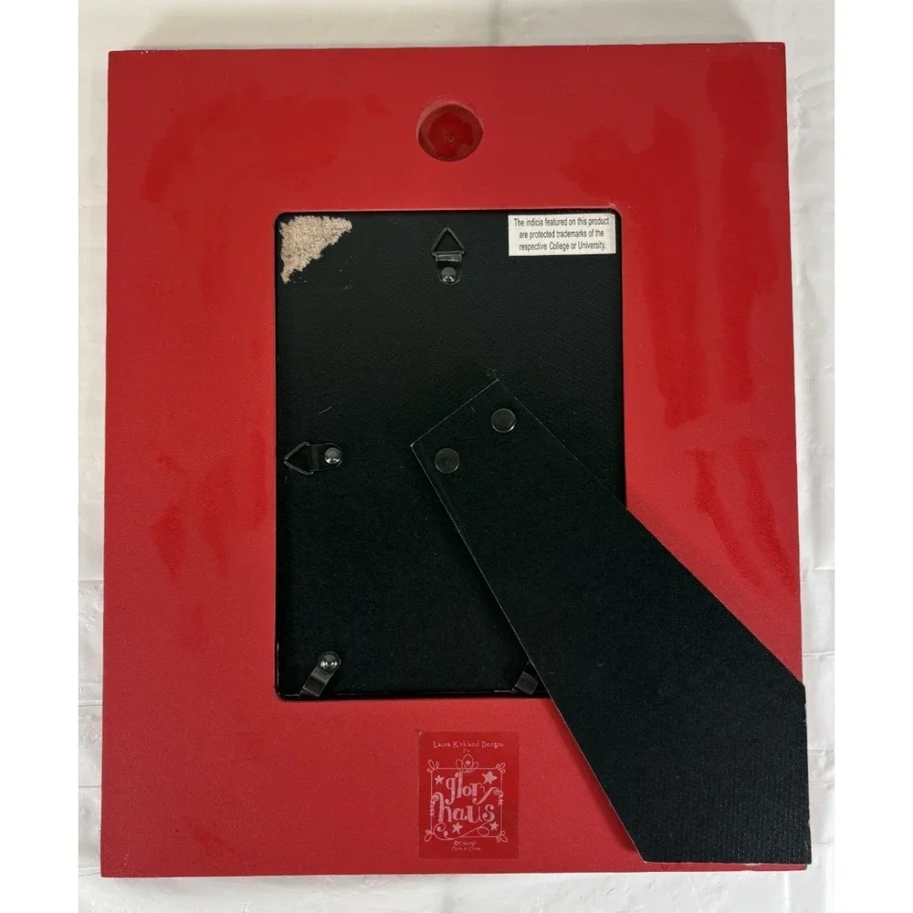Arkansas Razorbacks‎ Picture Frame Polka Dots Red Black Go Hogs! 4